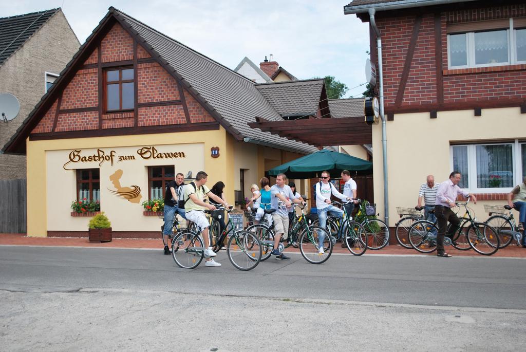 Gasthof Zum Slawen Vetschau Eksteriør bilde